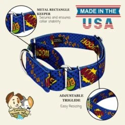 Country Brook Petz HossFit Jr Wide Martingale Dog Collar - Geek Chic Collection -Pet Shop GUEST 5e808ce7 776b 40a3 a614 ba6c57bc1703