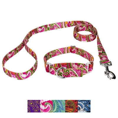 Country Brook Petz Martingale Collar And Leash - Paisley Collection 16 Country Brook Petz Martingale Collar And Leash - Paisley Collection - Image 14
