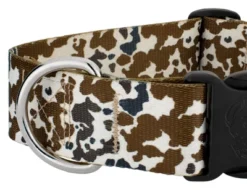 Country Brook Petz 1 1/2 Inch Deluxe Cow Print Dog Collar -Pet Shop GUEST 62943a5d 1f6e 45c4 95b1 436b52cd1f88