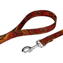 Country Brook Petz Fire Paisley Deluxe Dog Collar And Leash -Pet Shop GUEST 642476a8 3266 4c72 a109 973609b36b3c