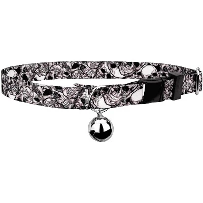 Country Brook Petz Phantom Skulls Cat Collar 6 Country Brook Petz Phantom Skulls Cat Collar - Image 4