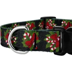 Country Brook Petz Deluxe Black Candy Cane Dog Collar And Leash -Pet Shop GUEST 66e74746 c8d1 49d1 b5f9 5dd806f2ff12