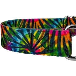 Country Brook Petz Tie Dye Stripes Martingale Dog Collar -Pet Shop GUEST 6baf15f7 a691 4182 a61e 666d2b5ca4a2