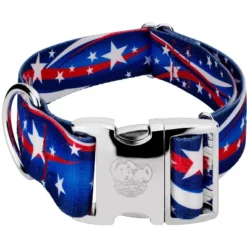 Country Brook Petz 1 1/2 Inch Premium Star Spangled Dog Collar -Pet Shop GUEST 749cdb05 003c 430e 8d94 35631ae92cc2