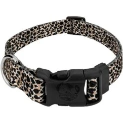 Country Brook Petz Deluxe Cheetah Dog Collar - Made In The U.S.A (1 Inch, Medium) -Pet Shop GUEST 754029e7 2822 4816 b556 cc431e729fae