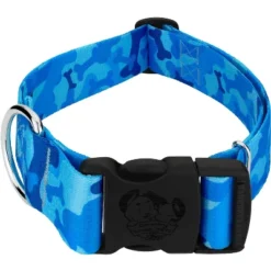 Country Brook Petz 1 1/2 Inch Deluxe Blue Bone Camo Dog Collar -Pet Shop GUEST 79d5b1cf a621 4043 acfb 692a8cffe19f