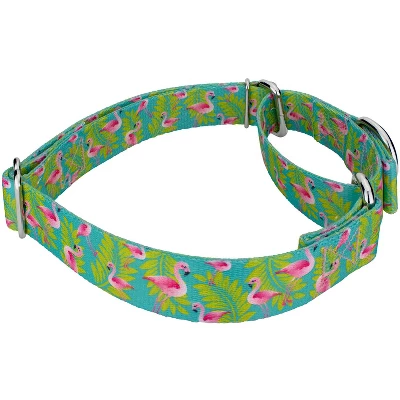 Country Brook Design - Flamingos Martingale Dog Collar 6 Country Brook Design - Flamingos Martingale Dog Collar - Image 4