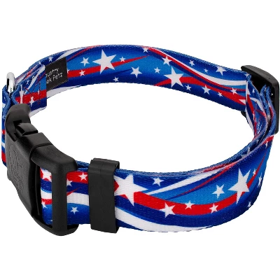 Country Brook Petz Star Spangled Deluxe Dog Collar And Leash 3 Country Brook Petz Star Spangled Deluxe Dog Collar And Leash