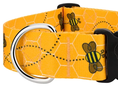 Country Brook Petz 1 1/2 Inch Deluxe Busy Bee Dog Collar 5 Country Brook Petz 1 1/2 Inch Deluxe Busy Bee Dog Collar - Image 3