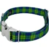 Country Brook Petz Premium Blue And Green Plaid Dog Collar 1 Country Brook Petz Premium Blue And Green Plaid Dog Collar -Pet Shop GUEST 8653d760 97f3 40a1 b5db d6ffd1bea4d5 1