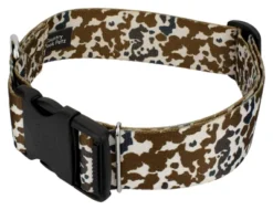 Country Brook Petz 1 1/2 Inch Deluxe Cow Print Dog Collar -Pet Shop GUEST 892e50e4 215b 4fcb 9656 43033001e1c2