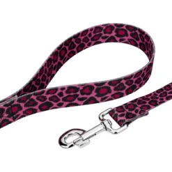 Country Brook Petz Pink Leopard Print Martingale Dog Collar And Leash -Pet Shop GUEST 8947d184 7434 42d4 8fbd d17b7786155a 1
