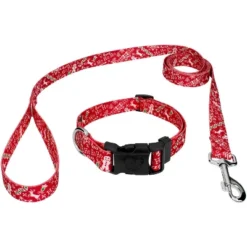 Country Brook Petz Deluxe Ho Ho Ho Dog Collar And Leash -Pet Shop GUEST 8cd41353 0941 4793 b797 5d3a6730504a