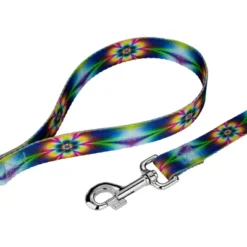Country Brook Petz Tie Dye Flowers Deluxe Dog Collar And Leash -Pet Shop GUEST 8f6835ac a48d 4c36 8fda 80e054f2b4d5 2
