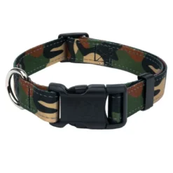 Country Brook Petz Deluxe Woodland Camo Reflective Dog Collar (1 Inch, Large) -Pet Shop GUEST 92a3255b 73b9 4b0d 90a0 f4614e295e36