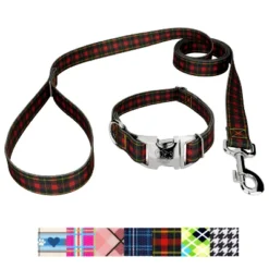 Country Brook Petz Premium Dog Collar And Leash - Plaid And Argyle Collection -Pet Shop GUEST 92dff236 c51b 4d37 ae17 7ac2f834eb42