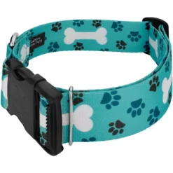 Country Brook Petz HossFit Jr Wide Deluxe Dog Collar - Dog's Life Collection