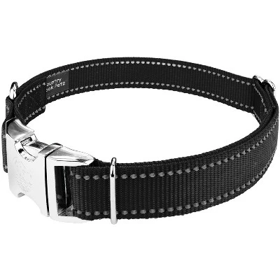 Country Brook Petz Premium Reflective Nylon Dog Collar 3 Country Brook Petz Premium Reflective Nylon Dog Collar