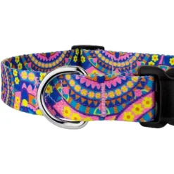 Country Brook Petz Blue Boho Mandala Deluxe Dog Collar And Leash -Pet Shop GUEST 95412a30 14ba 451a 99f9 e4f1c012fae8
