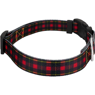 Country Brook Petz Deluxe Buffalo Plaid Dog Collar And Leash 4 Country Brook Petz Deluxe Buffalo Plaid Dog Collar And Leash - Image 2