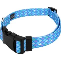Country Brook Petz Deluxe Mermaid Scales Dog Collar - Made In The U.S.A. (1 Inch, Large) -Pet Shop GUEST 9e516759 1b0e 4668 8573 d7cbf5be2a0e