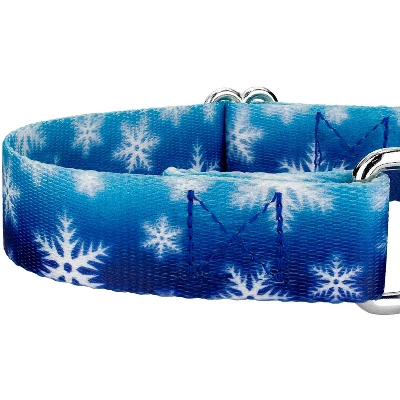 Country Brook Petz Winter Wonderland Martingale Dog Collar 5 Country Brook Petz Winter Wonderland Martingale Dog Collar - Image 3