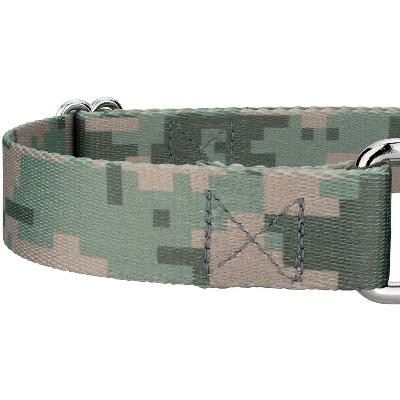 Country Brook Petz Digital Camo Martingale Dog Collar 5 Country Brook Petz Digital Camo Martingale Dog Collar - Image 3