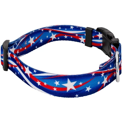 Country Brook Petz Star Spangled Deluxe Dog Collar And Leash 4 Country Brook Petz Star Spangled Deluxe Dog Collar And Leash - Image 2