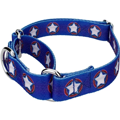 Country Brook Petz - American Stars Martingale Dog Collar 3 Country Brook Petz - American Stars Martingale Dog Collar