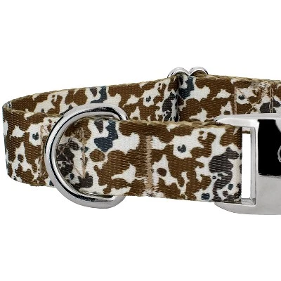 Country Brook Petz Premium Cow Print Dog Collar 7 Country Brook Petz Premium Cow Print Dog Collar - Image 5