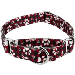 Country Brook Petz Christmas Plaid Martingale Dog Collar -Pet Shop GUEST ad929445 9969 4954 8a27 f8eeed5a3e3d