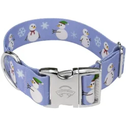 Country Brook Petz 1 1/2 Inch Premium Snowman Dog Collar 9 Country Brook Petz 1 1/2 Inch Premium Snowman Dog Collar -Pet Shop GUEST af0dfa7a 4a8f 475d b714 dac55382f284
