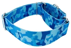 Country Brook Petz 1 1/2 Inch Blue Bone Camo Martingale Dog Collar -Pet Shop GUEST b1f0622d 05ec 4908 9b94 9e2bf32b96eb