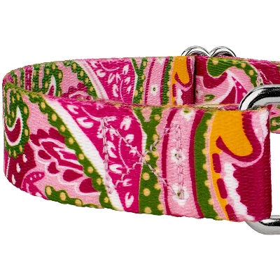Country Brook Petz Pink Paisley Martingale Dog Collar And Leash 7 Country Brook Petz Pink Paisley Martingale Dog Collar And Leash - Image 5