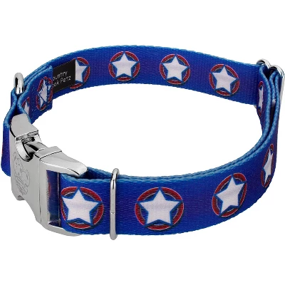 Country Brook Petz Premium American Stars Dog Collar And Leash 4 Country Brook Petz Premium American Stars Dog Collar And Leash - Image 2