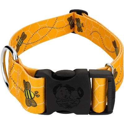 Country Brook Petz 1 1/2 Inch Deluxe Busy Bee Dog Collar (Extra Large) 7 Country Brook Petz 1 1/2 Inch Deluxe Busy Bee Dog Collar (Extra Large) - Image 5