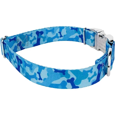 Country Brook Petz Premium Blue Bone Camo Collar And Leash 6 Country Brook Petz Premium Blue Bone Camo Collar And Leash - Image 4