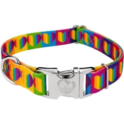 Country Brook Petz Premium Rainbow Hearts Dog Collar 11 Country Brook Petz Premium Rainbow Hearts Dog Collar -Pet Shop GUEST b938146e 902d 48f4 9103 4fe1d31df5da