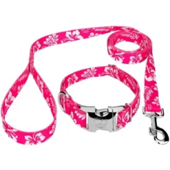 Country Brook Petz Premium Pink Hawaiian Dog Collar And Leash 13 Country Brook Petz Premium Pink Hawaiian Dog Collar And Leash -Pet Shop GUEST baaa02bf 3200 4158 9515 ce7e26cebc7a