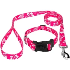 Country Brook Petz Pink Hawaiian Deluxe Dog Collar And Leash 15 Country Brook Petz Pink Hawaiian Deluxe Dog Collar And Leash -Pet Shop GUEST bb210a8a 89da 495b b6c2 077a063bf660