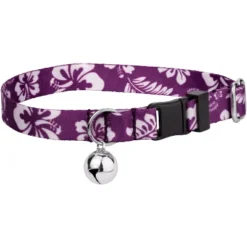Country Brook Petz® Purple Hawaiian Cat Collar -Pet Shop GUEST bb79b820 c95d 423e 8af8 4b31a94d1a43