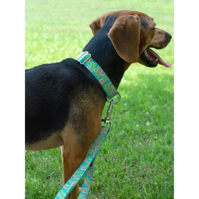 Country Brook Design - Flamingos Martingale Dog Collar 4 Country Brook Design - Flamingos Martingale Dog Collar - Image 2