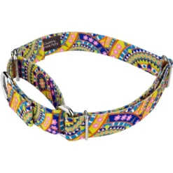 Country Brook Petz Yellow Boho Mandala Martingale Dog Collar -Pet Shop GUEST bc48b22a cf04 4e97 9f27 b522bcd38341