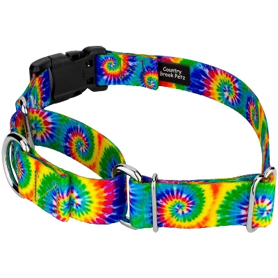 Country Brook Petz Martingale With Deluxe Buckle - Groovy Collection 3 Country Brook Petz Martingale With Deluxe Buckle - Groovy Collection