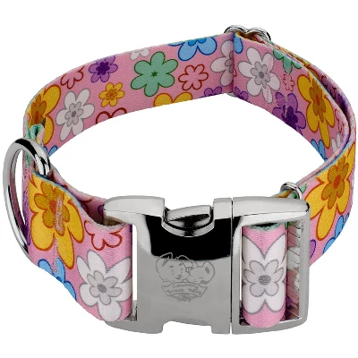 Country Brook Petz 1 1/2 Inch Premium May Flowers Dog Collar 7 Country Brook Petz 1 1/2 Inch Premium May Flowers Dog Collar - Image 5