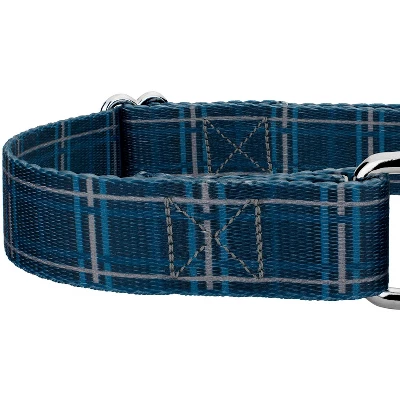 Country Brook Petz Navy Plaid Martingale Dog Collar 5 Country Brook Petz Navy Plaid Martingale Dog Collar - Image 3