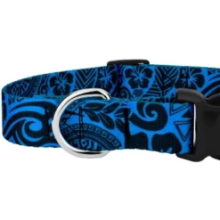 Country Brook Petz Deluxe Blue Polynesian Dog Collar And Leash 9 Country Brook Petz Deluxe Blue Polynesian Dog Collar And Leash -Pet Shop GUEST c34c4809 888d 4857 927c e2ab1d5f107e