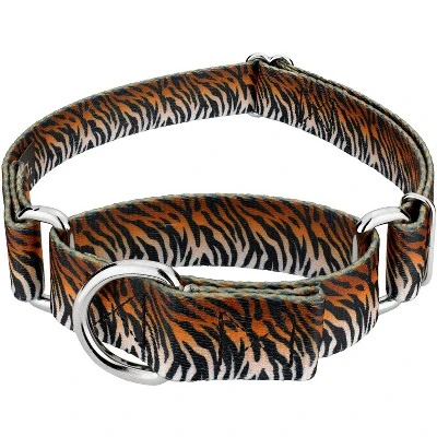 Country Brook Petz - Bengal Tiger Stripes Martingale Dog Collar 6 Country Brook Petz - Bengal Tiger Stripes Martingale Dog Collar - Image 4