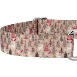 Country Brook Petz Woodland Christmas Martingale Dog Collar -Pet Shop GUEST c6b6026a d199 487e 86ec 16d3909ad392