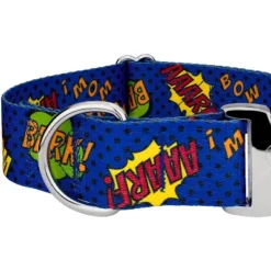 Country Brook Petz HossFit Jr Wide Premium Dog Collar - Geek Chic Collection -Pet Shop GUEST c70e22ea c271 46f8 b023 7b66db7ab35b